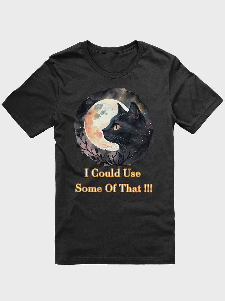 Moonlit Feline Whimsy T-Shirt product image (1)
