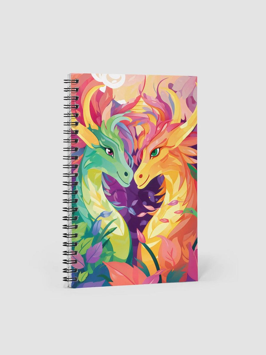 Dragon Love Spiral Notebook product image (1)