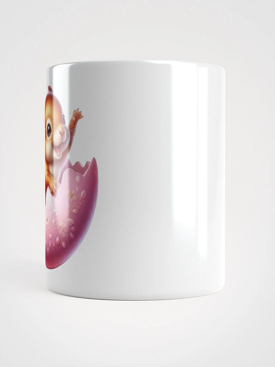 Squirrel Easter Egg - White Mug product image (3)