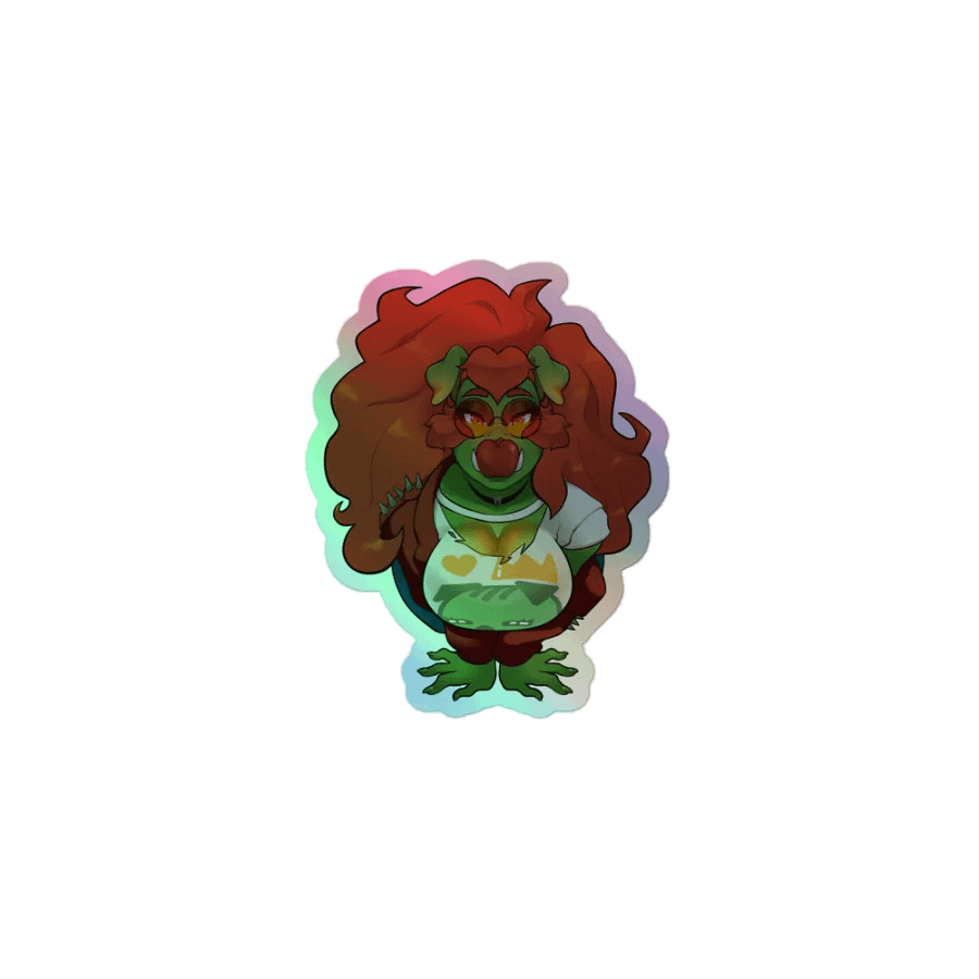 Roast Porc HOLOGRAPHIC Sticker product image (1)