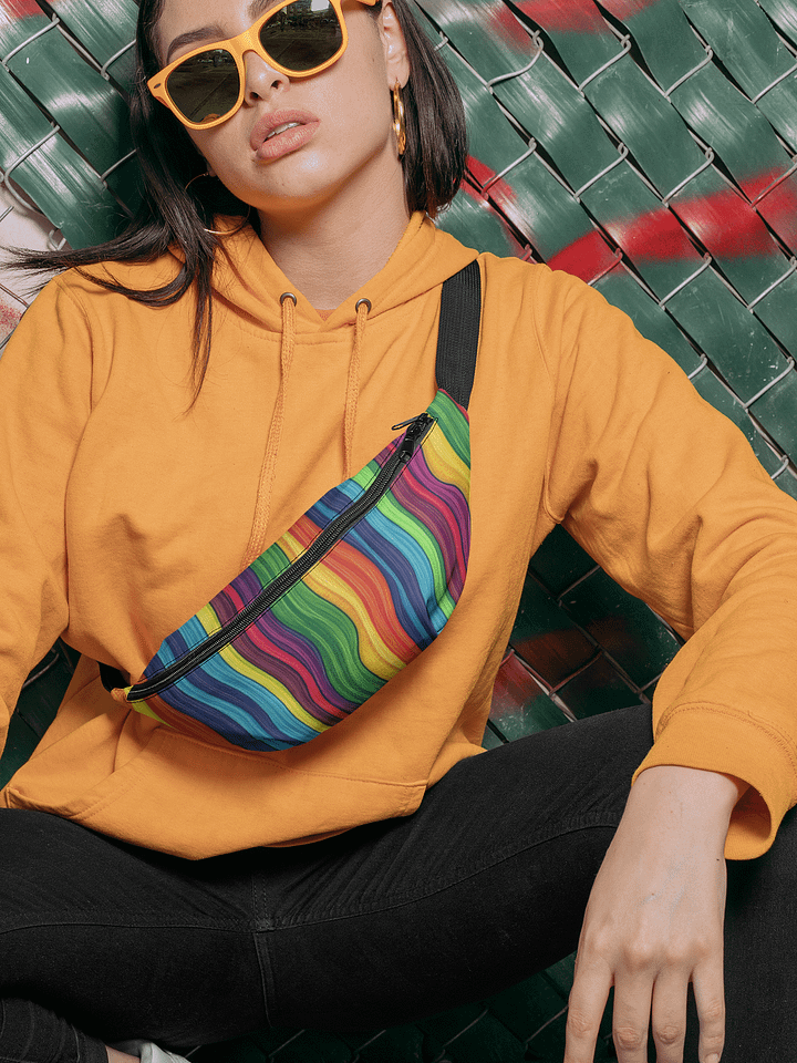 Rainbow Waves | Fanny Pack product image (1)