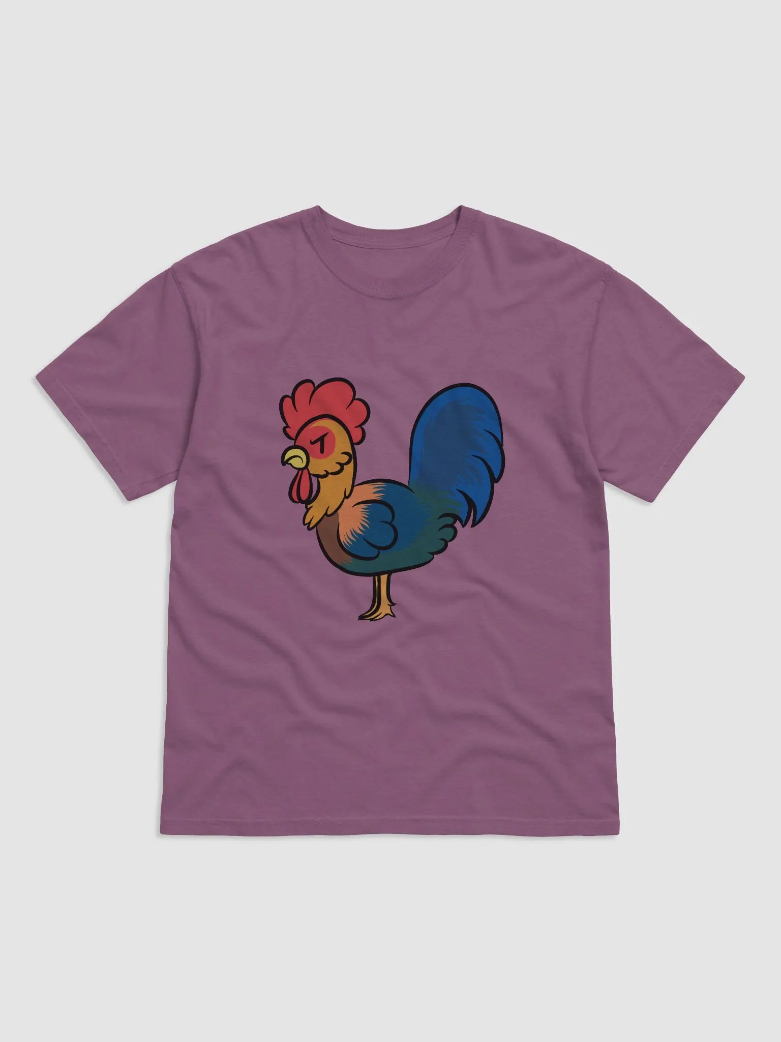 Angry Rooster Garment-Dyed Heavyweight T-Shirt product image (1)