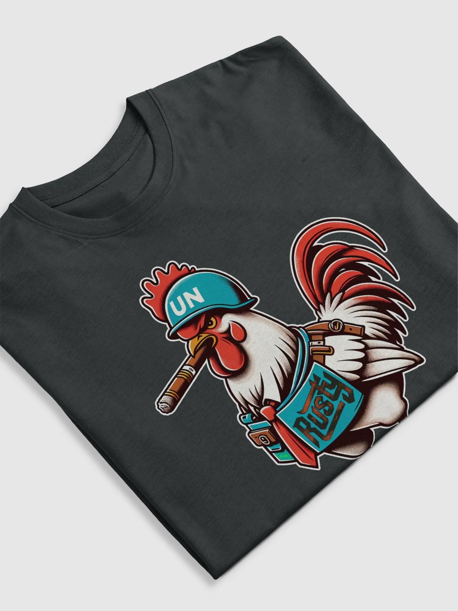 Rusty Rooster Heavyweight T-Shirt! product image (5)
