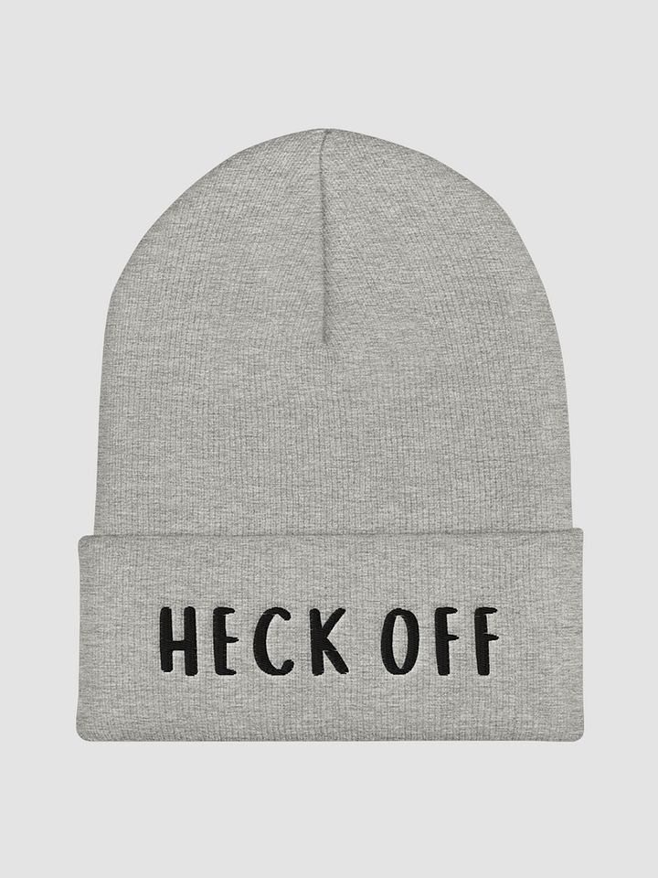 heck off beanie - dark product image (1)