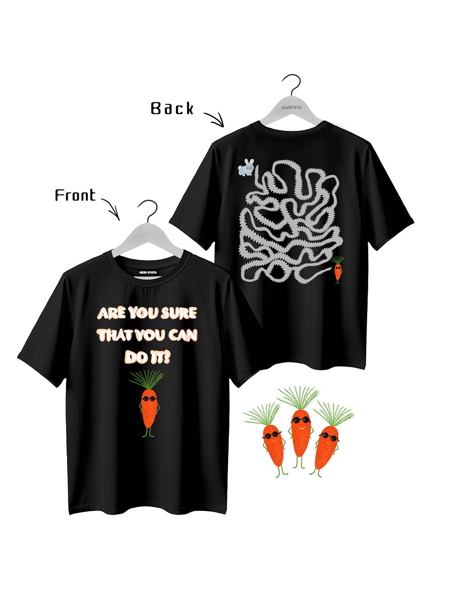 Motivational Carrot Graphic Tee product image (1)