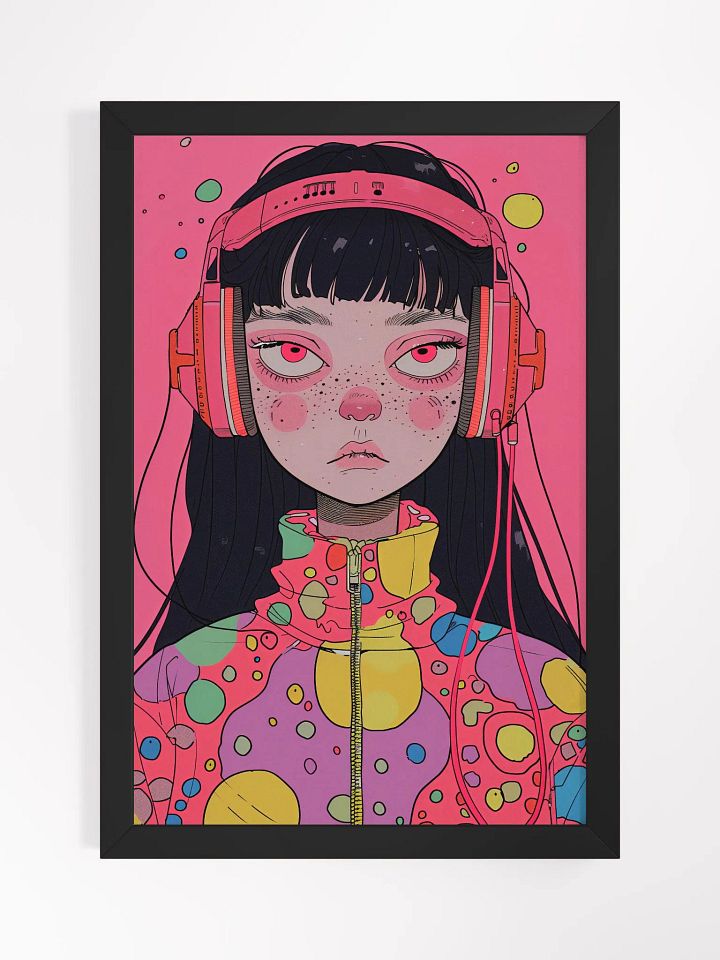 Pop Beats Pop Art Poster - Framed product image (2)