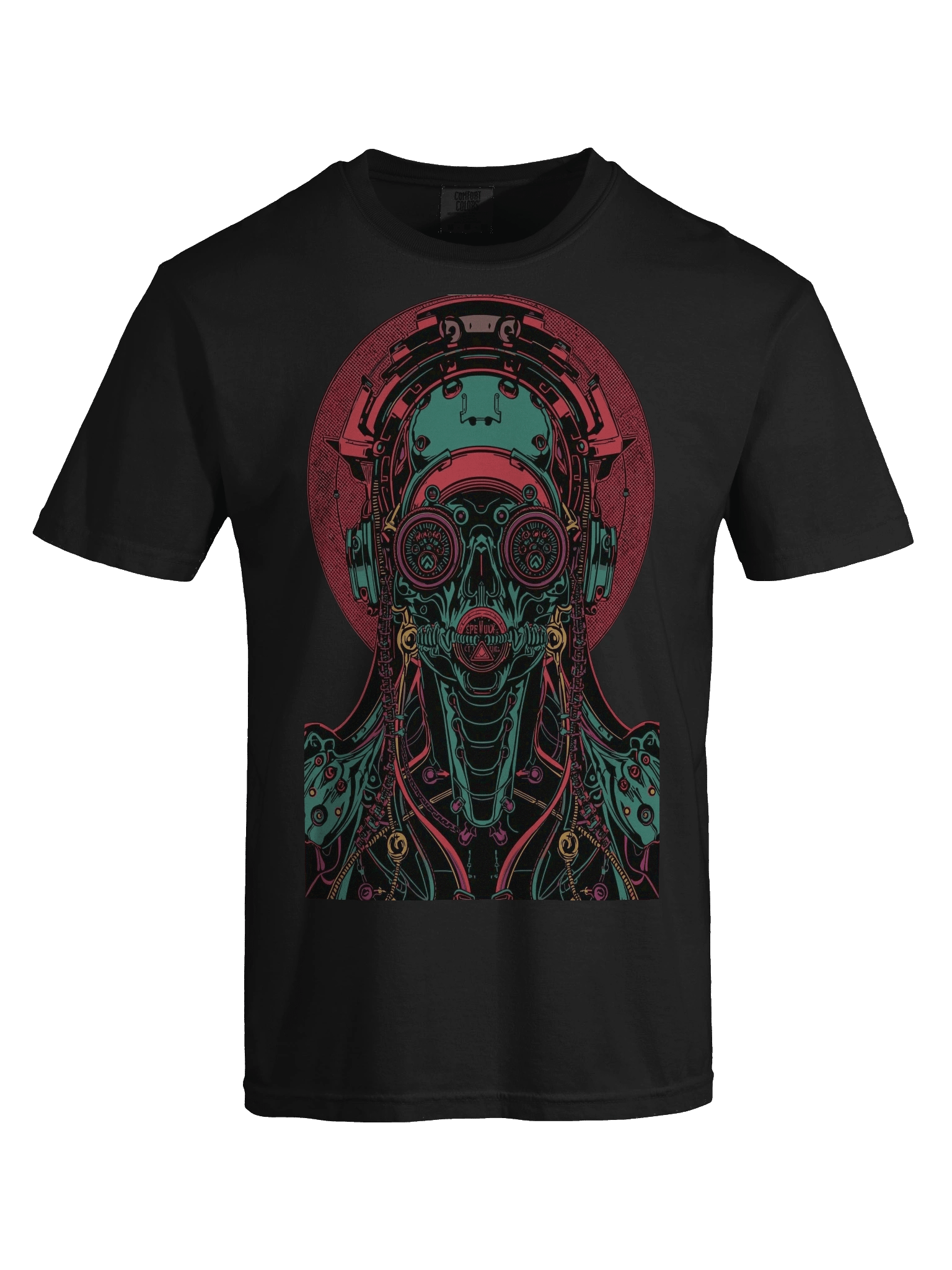 Cybernetic Street Warrior Heavyweight T-Shirt product image (6)