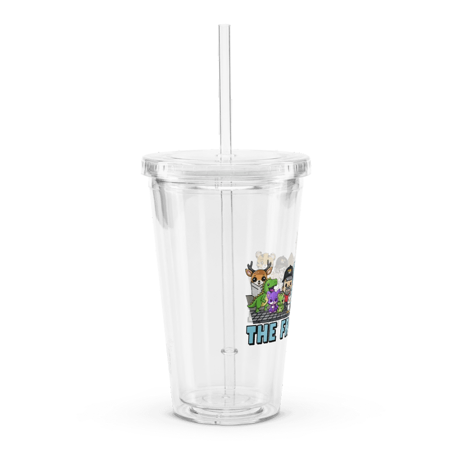 The Front Line - Double Wall Clear Plastic Tumbler product image (6)