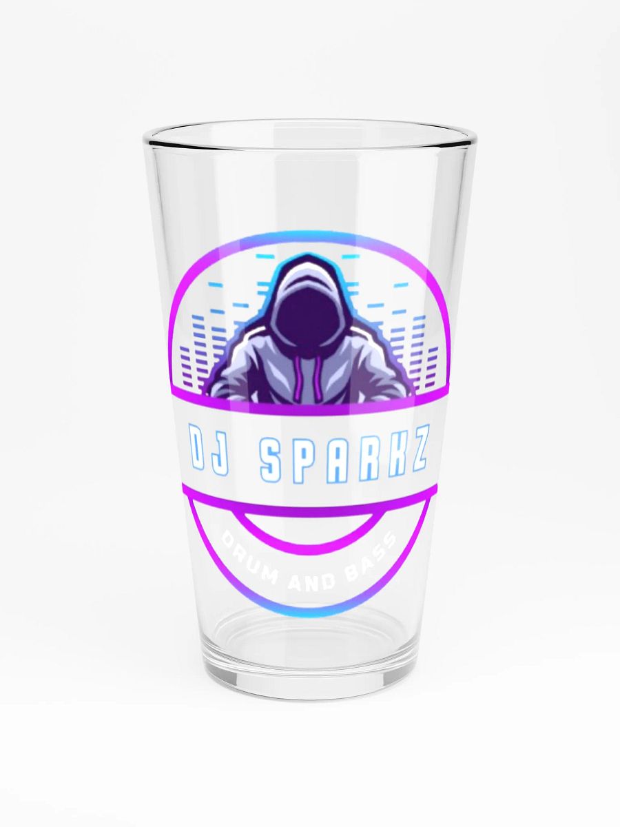 DJ Sparkz Drum and Bass Pint Glass product image (3)