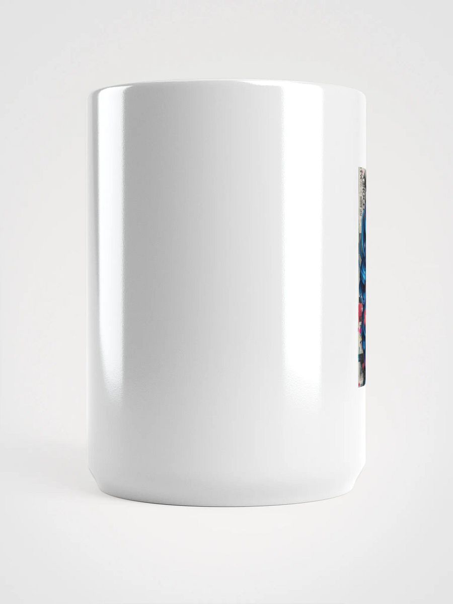Vibrant Blue Hair Glasses Mug product image (5)