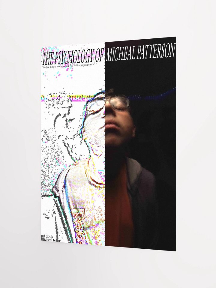 THE PSYCHOLOGY OF MICHEAL PATTERSON official film poster product image (2)