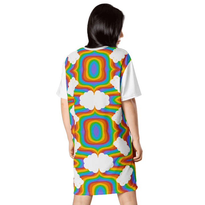 Rainbow King tee shirt Dress product image (2)