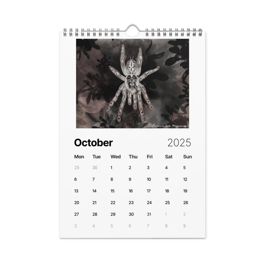 2025 Tarantula Calendar product image (12)