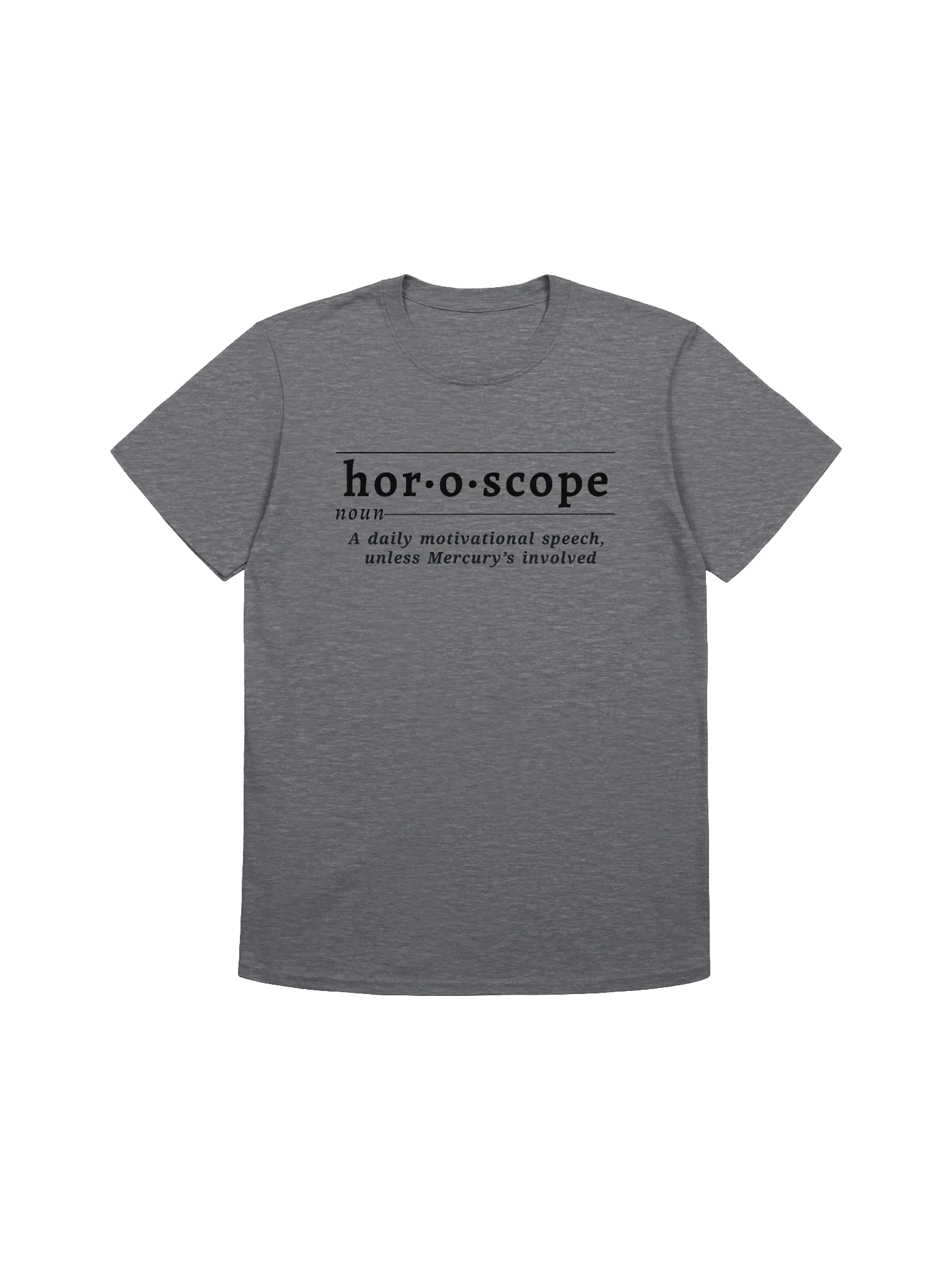 Horoscope Def Unisex Tee v1 product image (1)