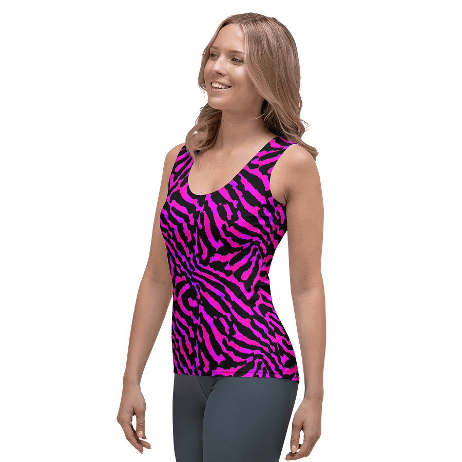 Purple Zebra Tank Top product image (3)
