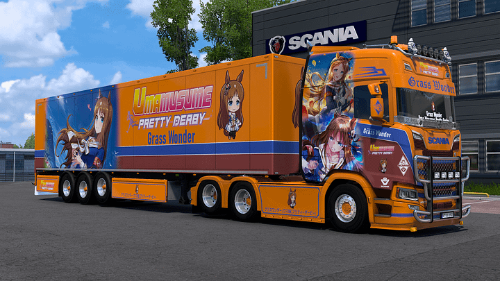 [ETS2] Grass Wonder - Uma Musume: Pretty Derby [Combo Skin] product image (1)