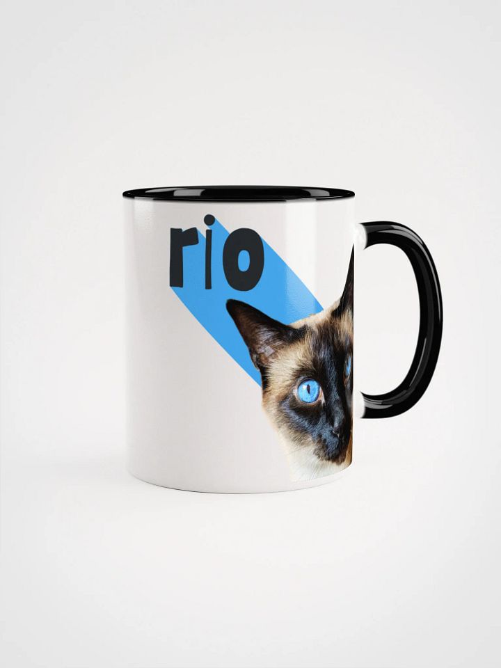 Rio's Blue-Eyed Cat Ceramic Mug product image (2)