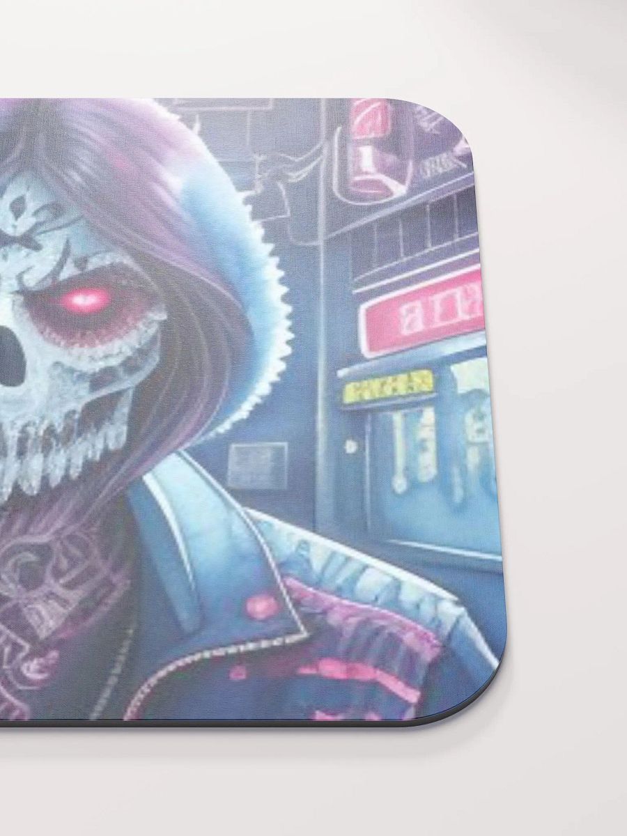Neon Female Grim Reaper Mousepad product image (5)