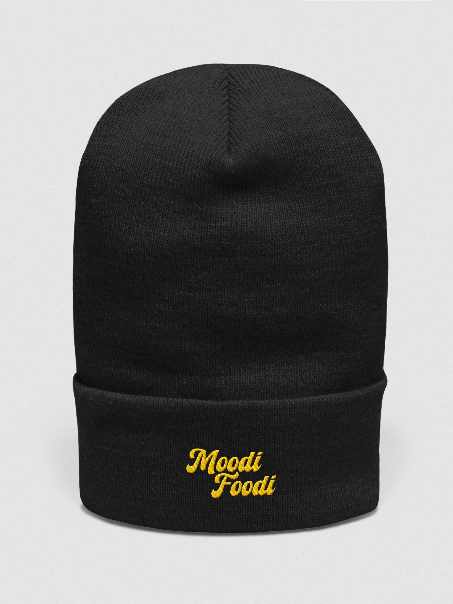 Moodi Foodi Originals – Cuffed Beanie – Mustard product image (2)