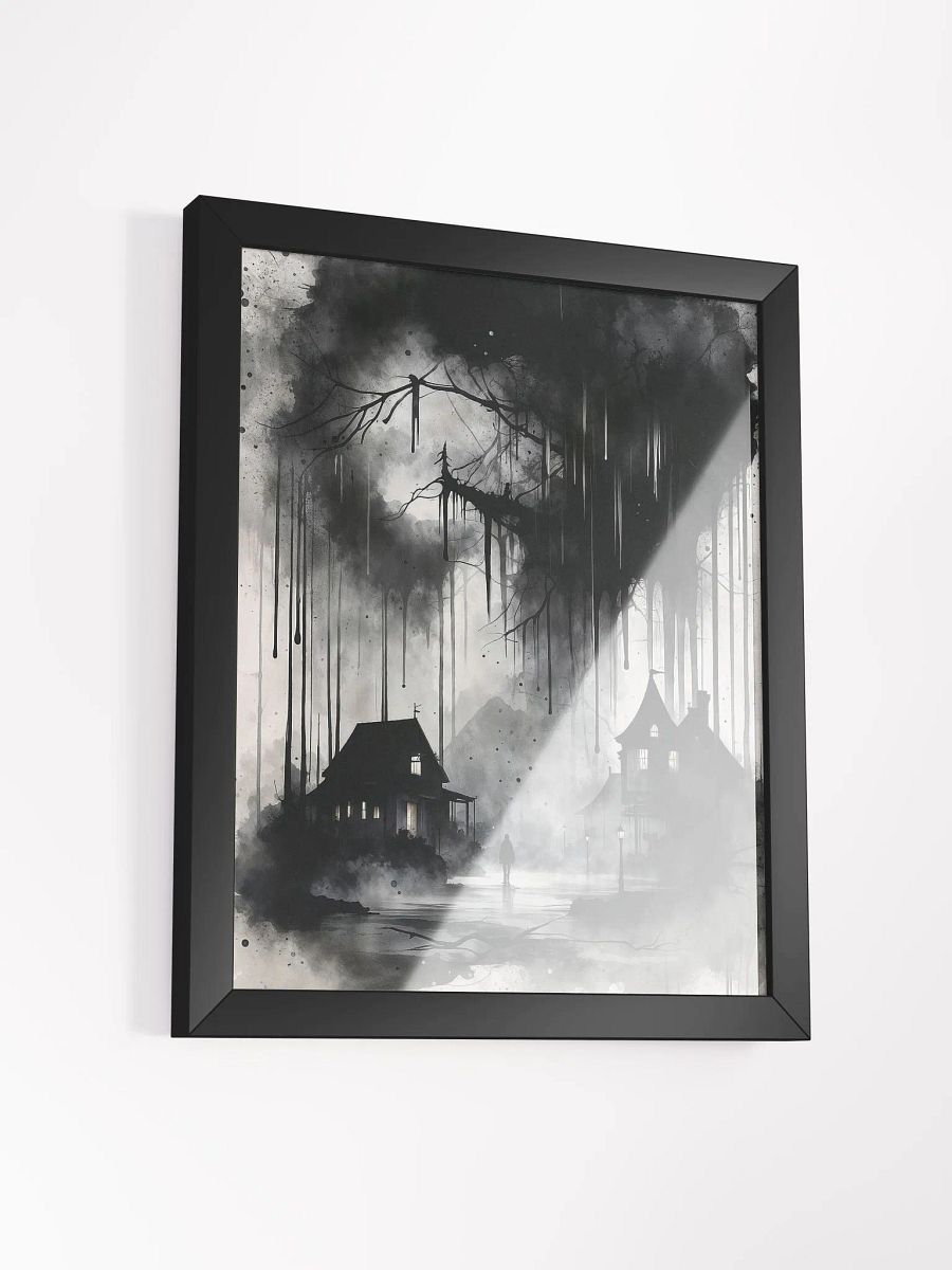 Dripping Darkness Framed Print product image (15)