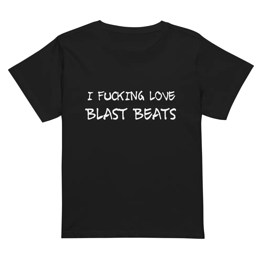 I Love Blast Beats women's shirt product image (6)