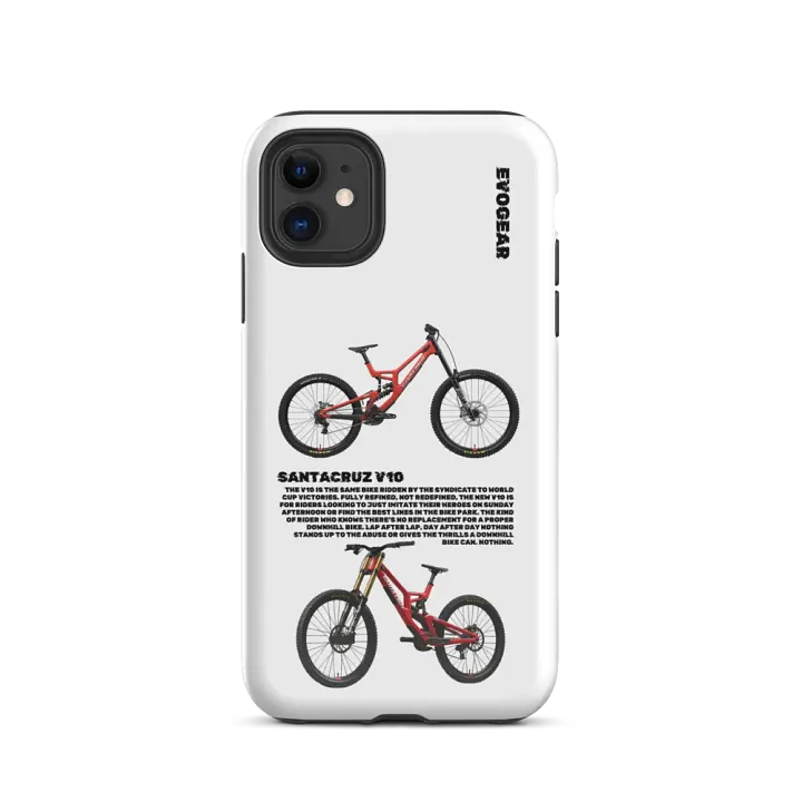 White Santa Cruz V10 iPhone Case product image (2)