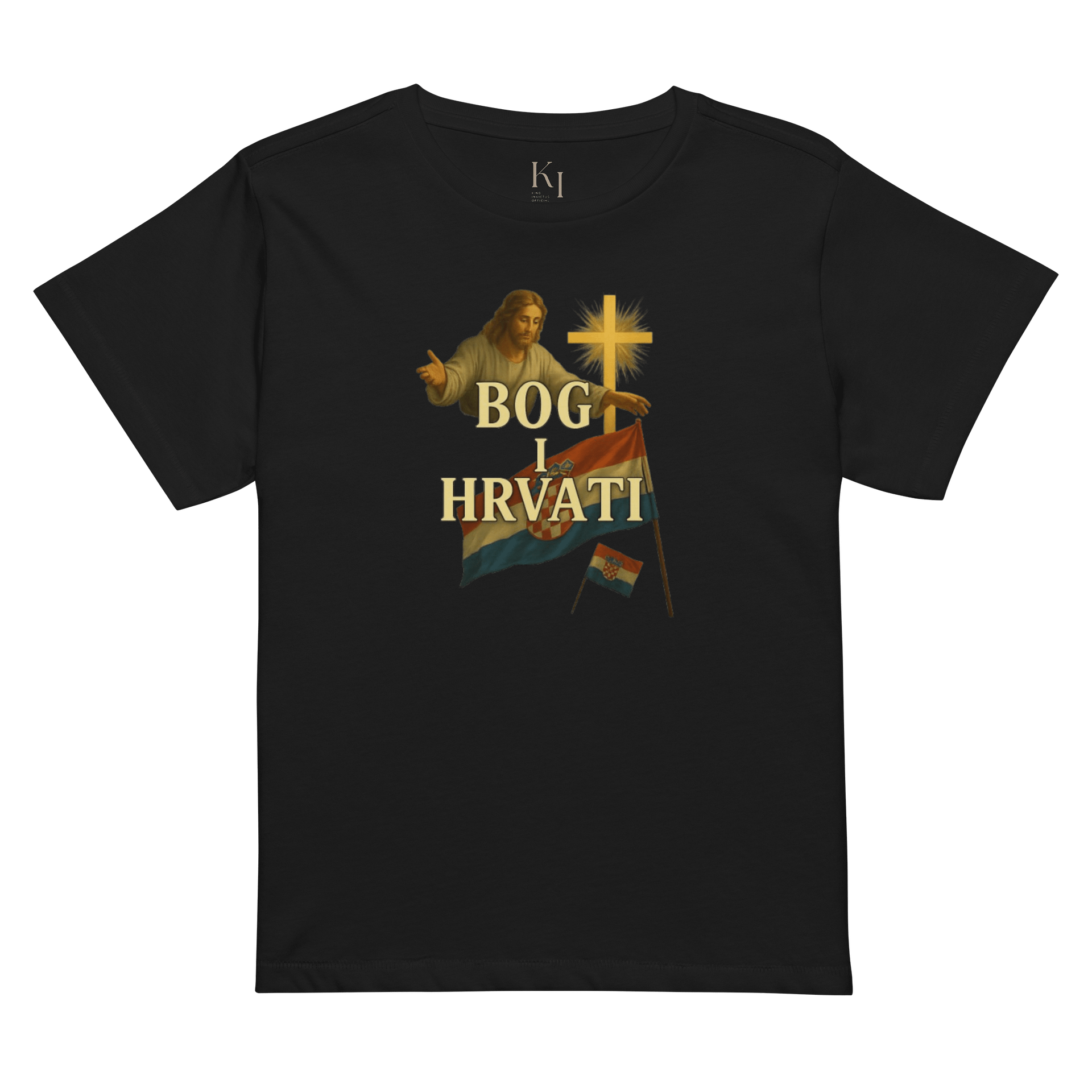 BOG I HRVATI -ŽENSKA MAJICA KRATKIH RUKAVA product image (2)