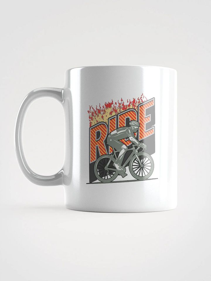 Ride Cycling Flaming Mug product image (1)