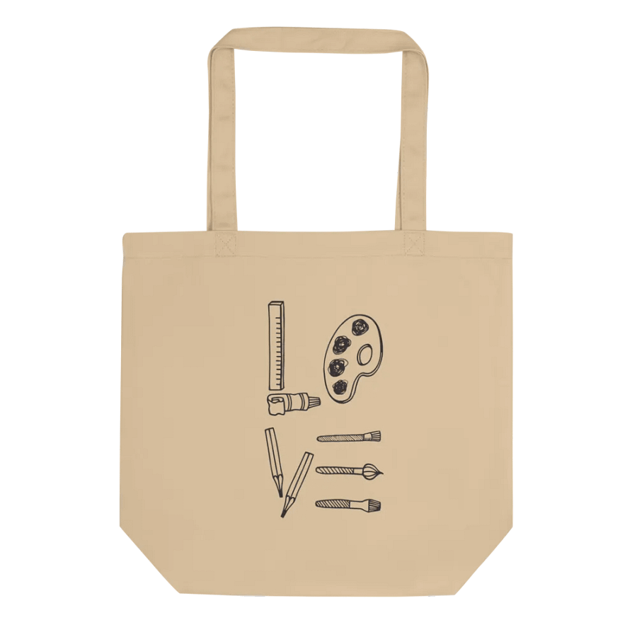 Econscious Love Art Supply Tote Bag product image (1)