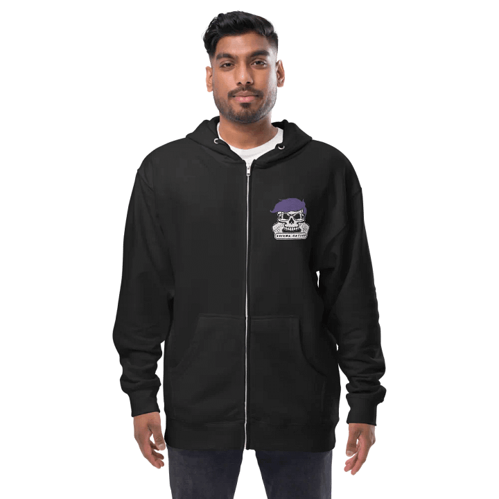 Enigma Nation Independent Trading Co. Fleece Zip Up Hoodie (EMBRODERED) product image (1)