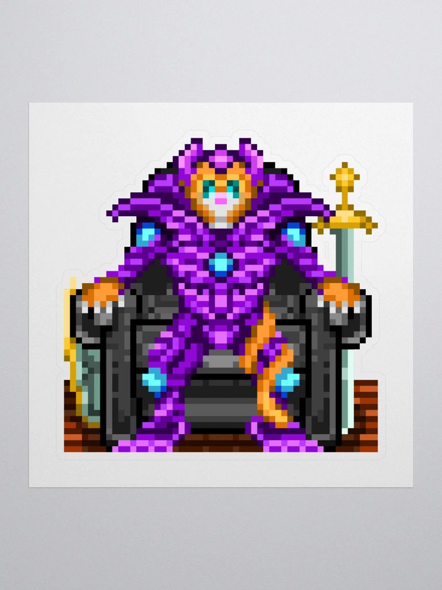 Couch Cat Proto Sticker 3x3 product image (1)
