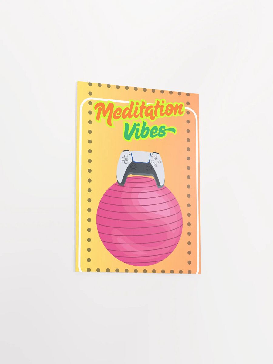 Zen Gamer Matte Poster product image (3)