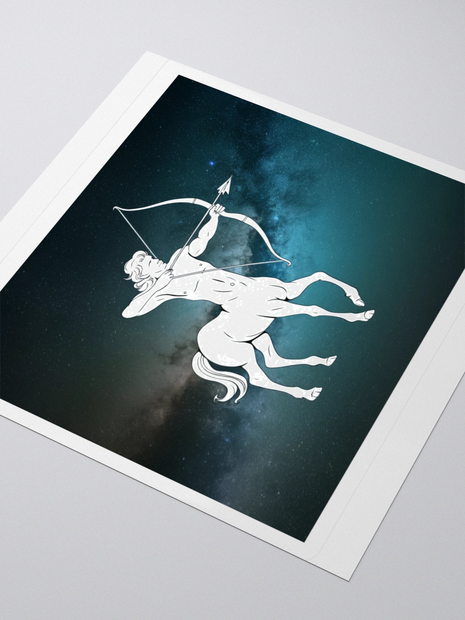 Exclusive Sagittarius Zodiac Sticker: Centaur Archer in Cosmic Twilight - Perfect for Astrology Fans and Unique Gifts! product image (9)