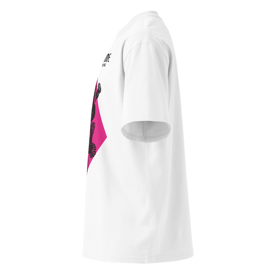 Where Women Define Art – Rose Emblem Oversized Tee product image (4)