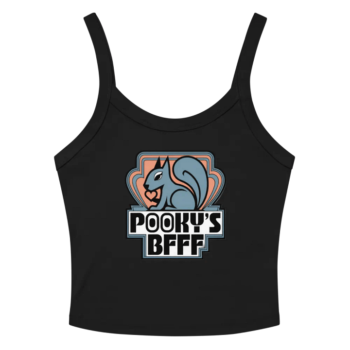 Pooky's BFFF (best firiend fucking forever) Micro-Rib Tank Top product image (2)