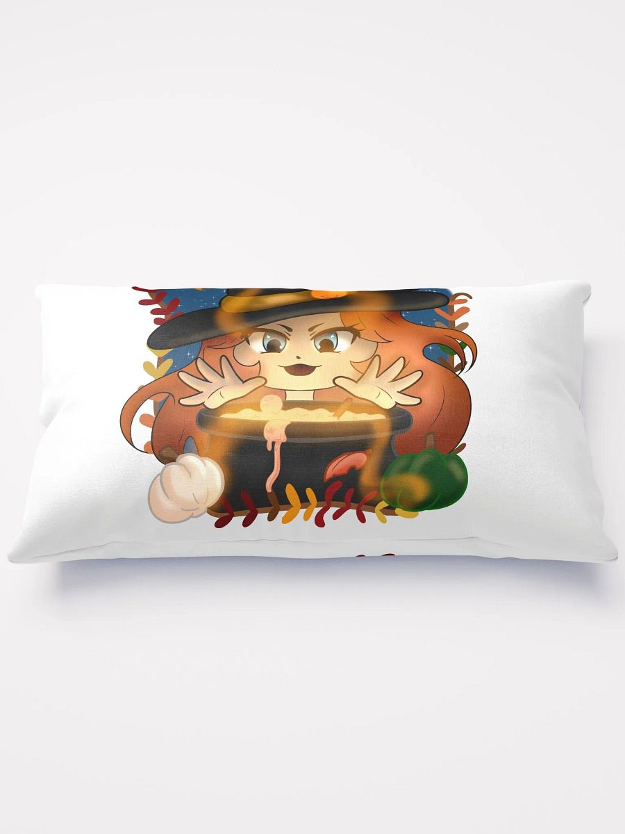 Pumpkin Witch Panda Pillows product image (1)