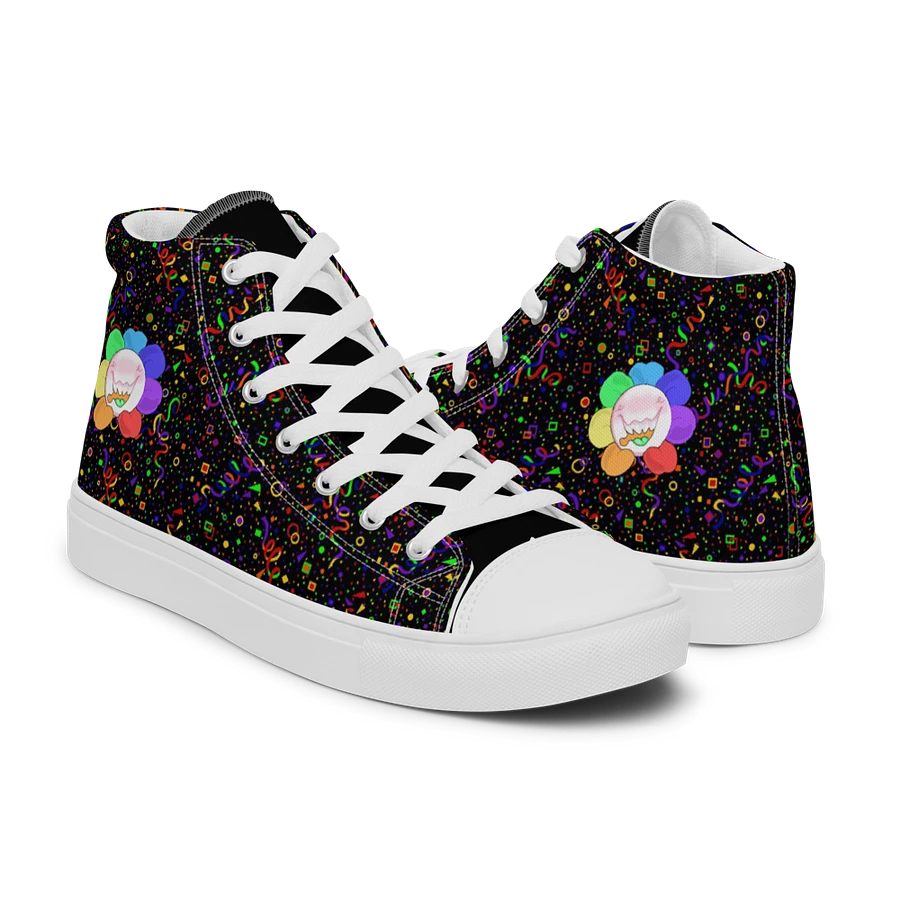 Black Arcade and White Flower Sneakers product image (44)