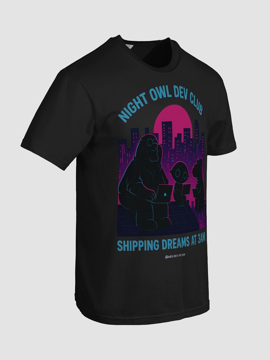 Night Owl Dev Club Tee product image (7)