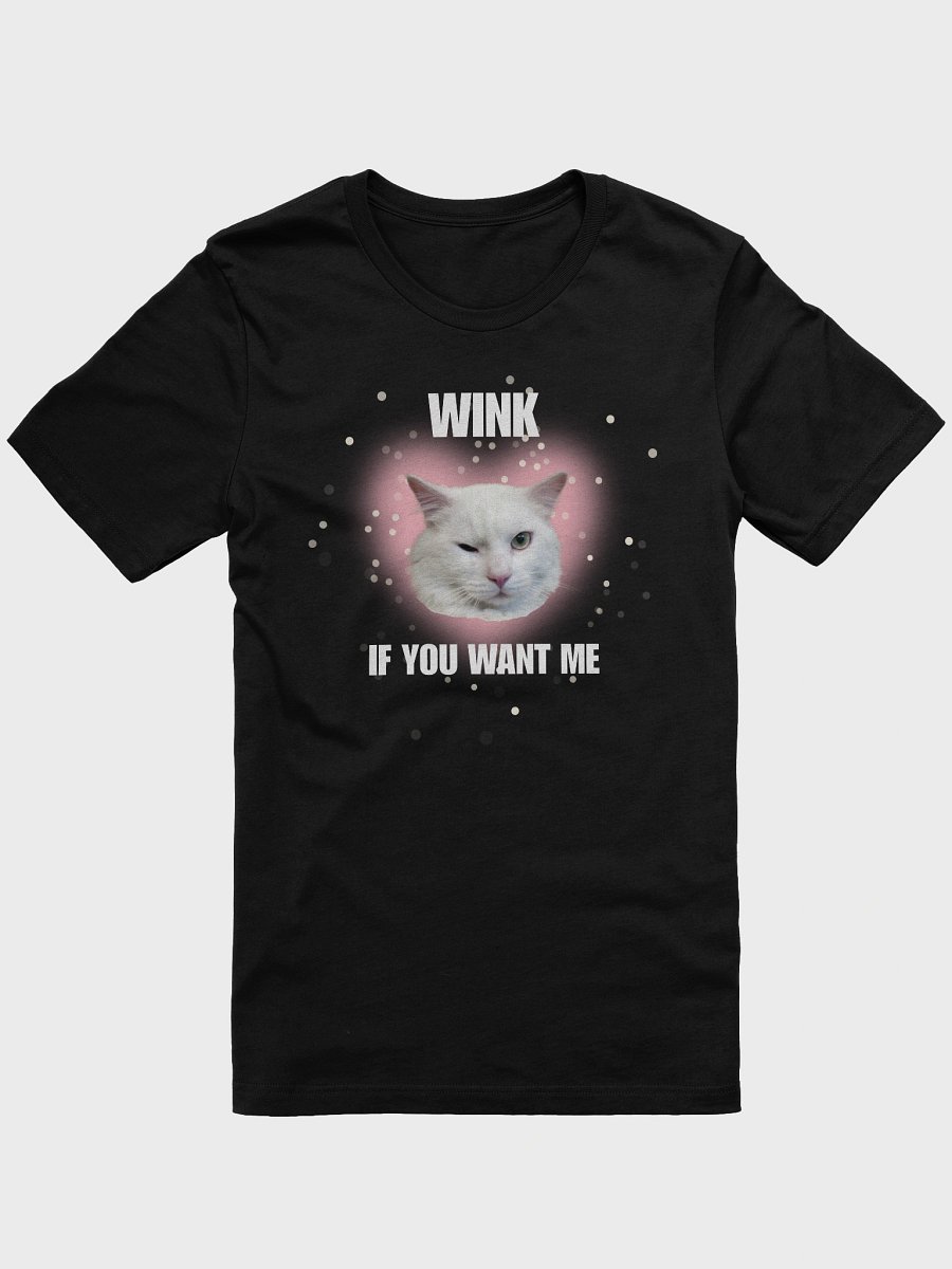 Wink If You Want Me Cat T-Shirt product image (2)