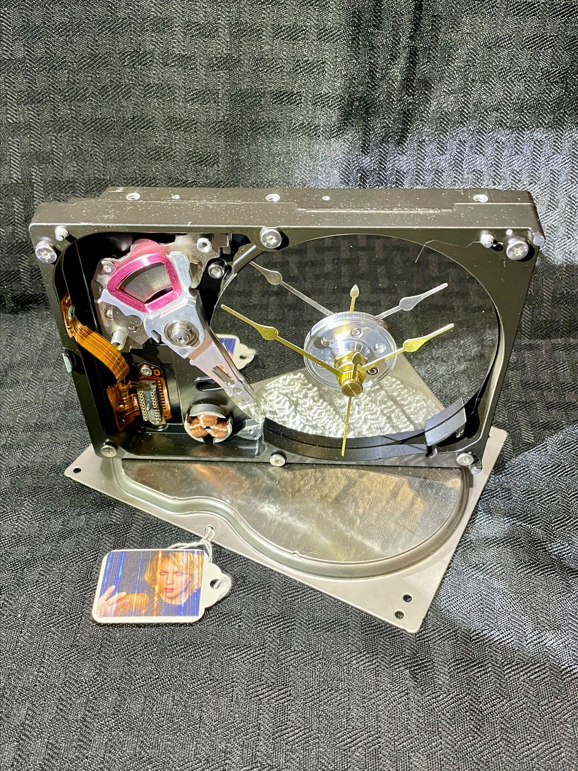 Lucy - Hard Drive Clock product image (1)