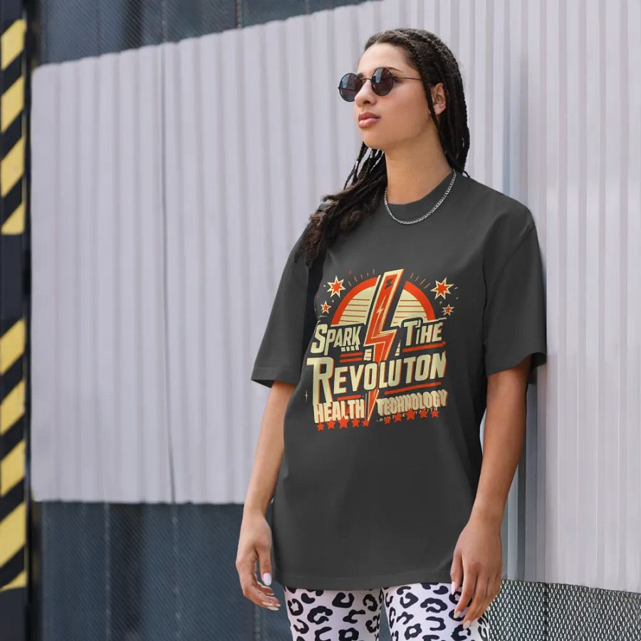 Revolutionary Health Tech Faded T-Shirt product image (8)