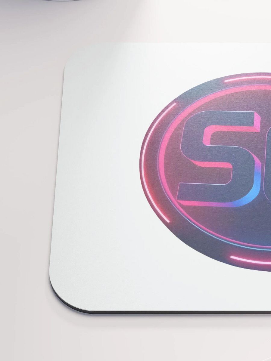 Neon SG Logo Mouse Pad product image (6)
