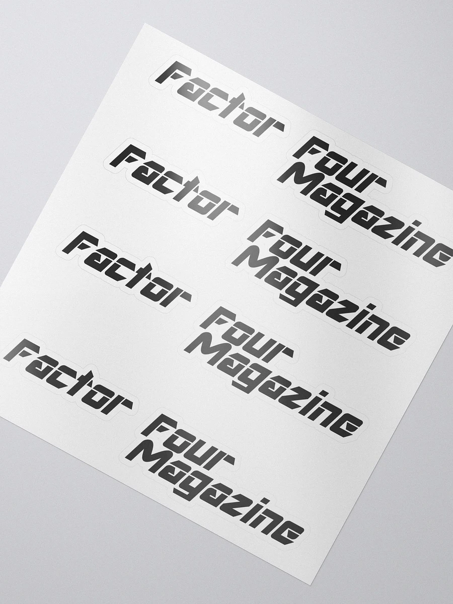 Factor Four Magazine Stickers product image (2)