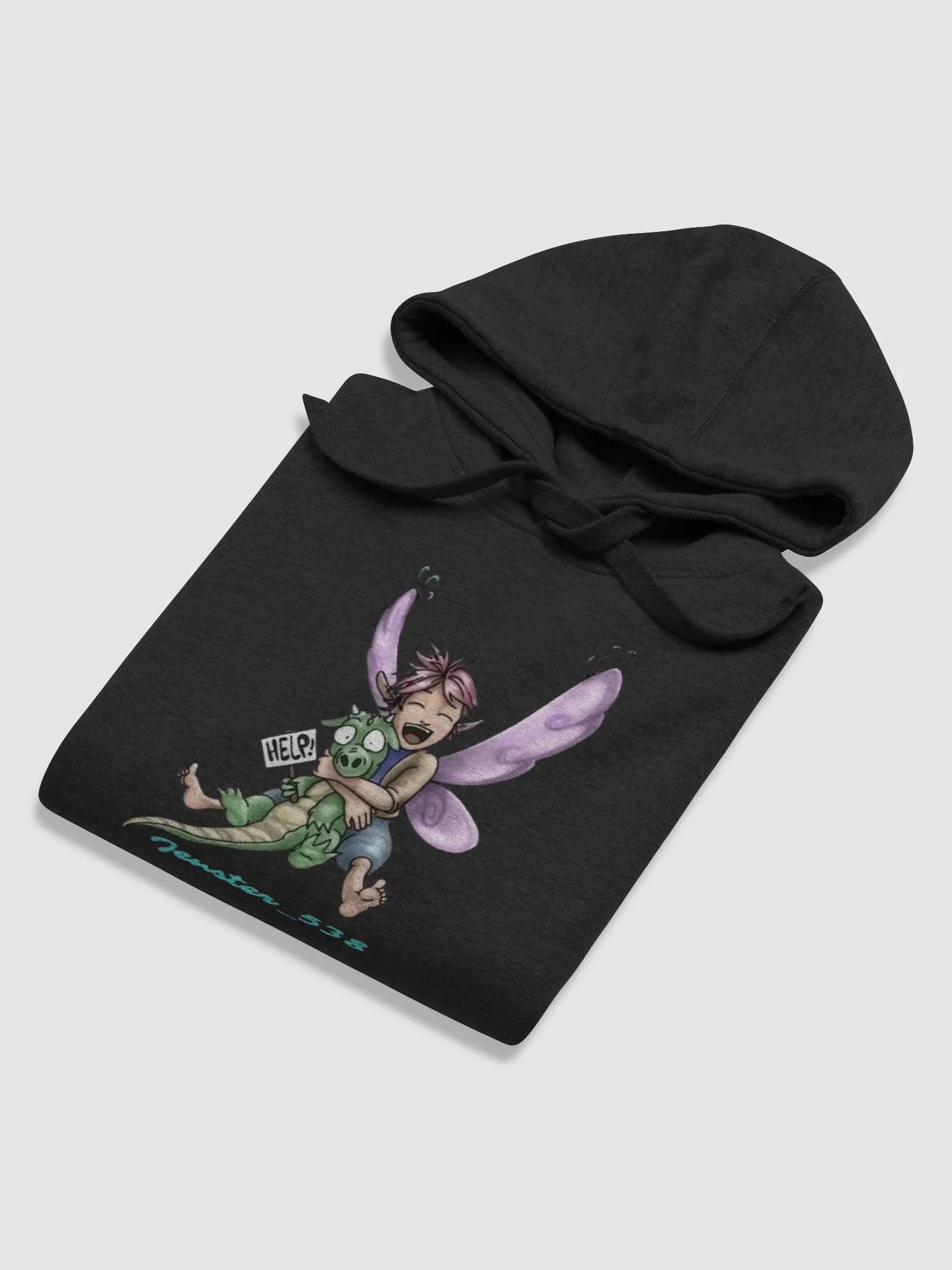 Whimsical Fairy Embrace Hoodie product image (6)