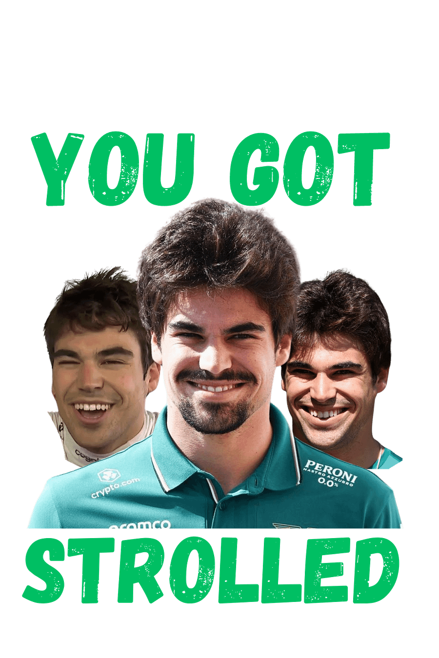 LANCE STROLL free digital F1 sticker for WhatsApp and Instagram product image (1)