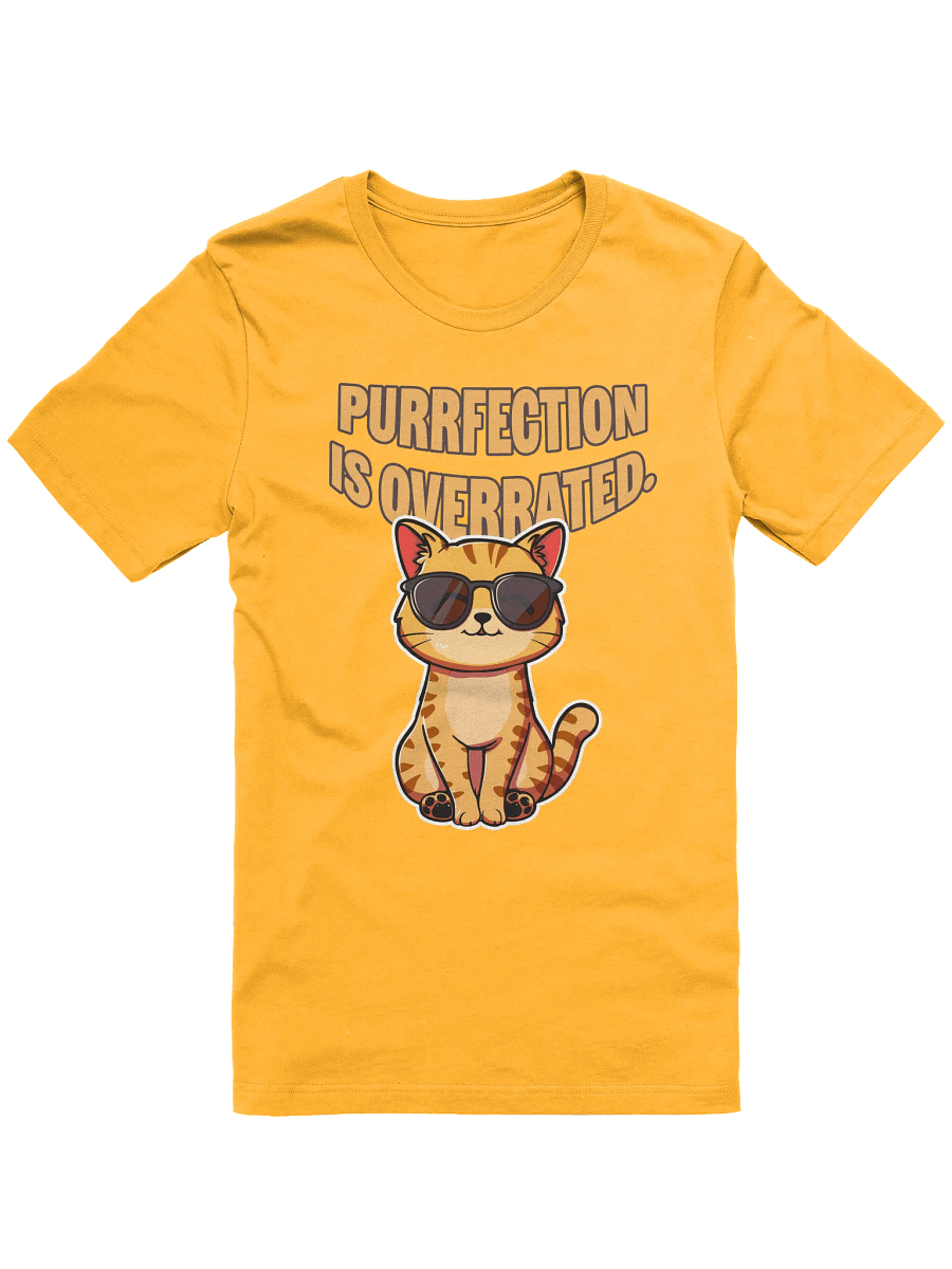 Purrfection Cat T-Shirt product image (1)