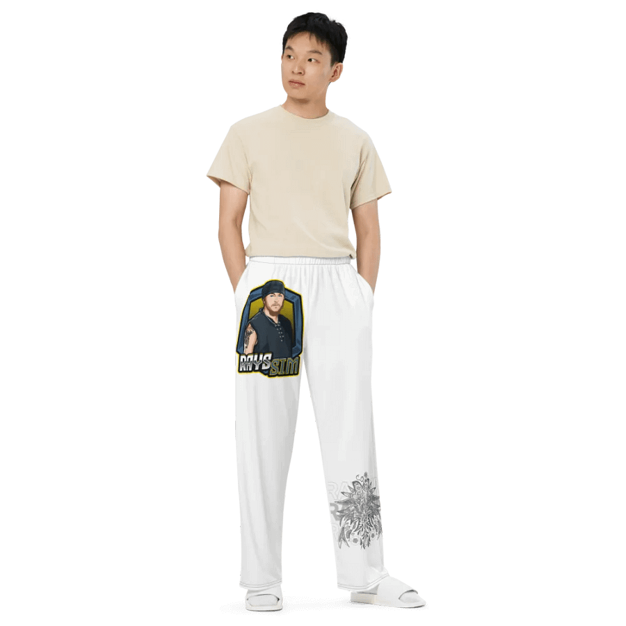 RAY'S SIM Streetwear Wide-Leg Pants product image (3)
