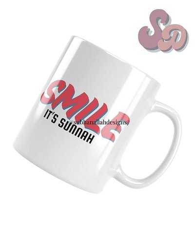Morning coffee + reminder from the Prophet ﷺ = best start to the day.
❤️ Bold Red design on a white ceramic mug
☕ Barakah in ...