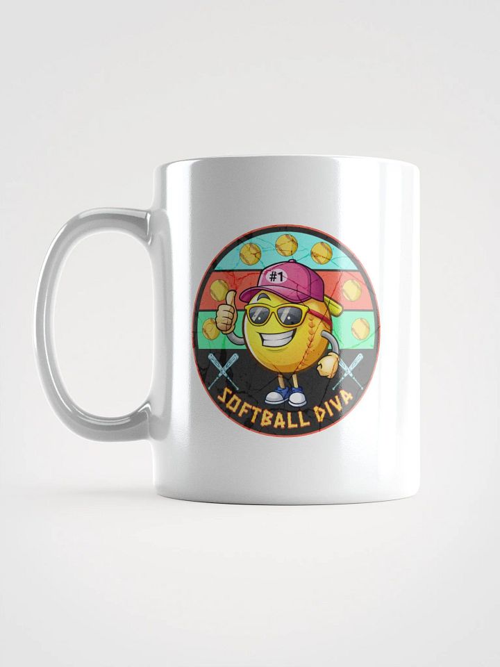 Softball Diva Thumbs-Up Mug product image (1)