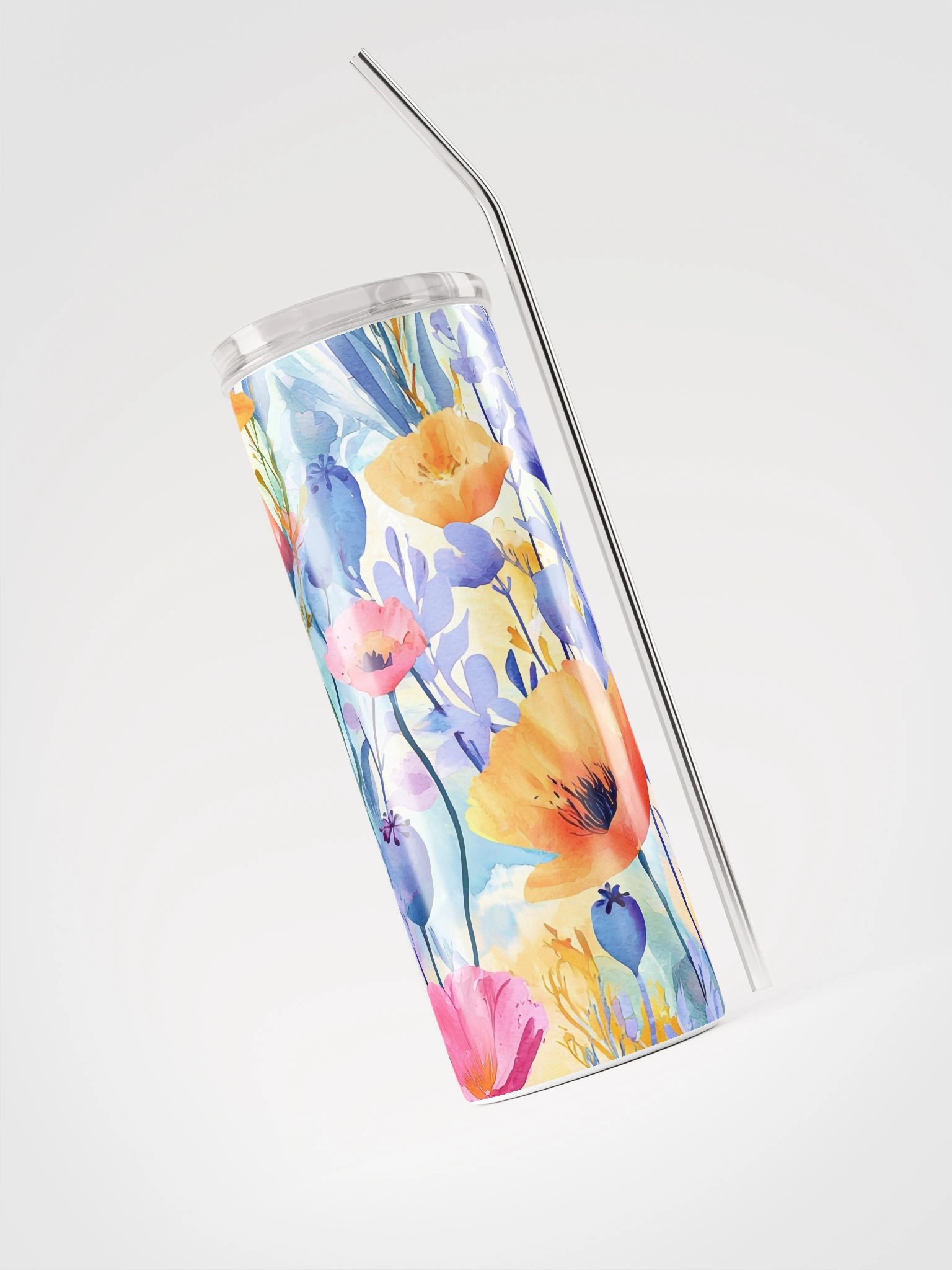 Painted Petals Stainless Steel Tumbler product image (3)